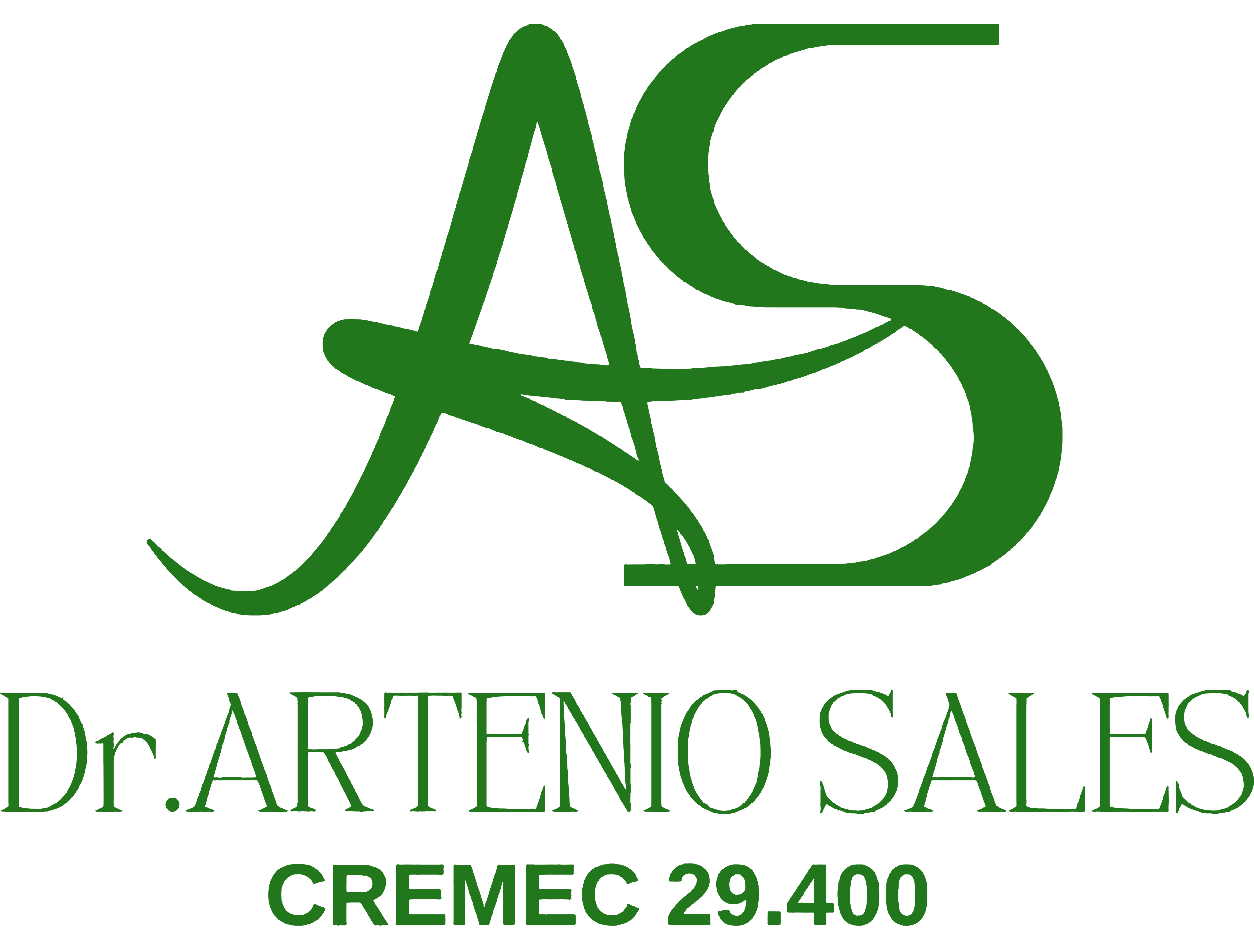 Logo Consultório Médico da Visão – Artênio Sales